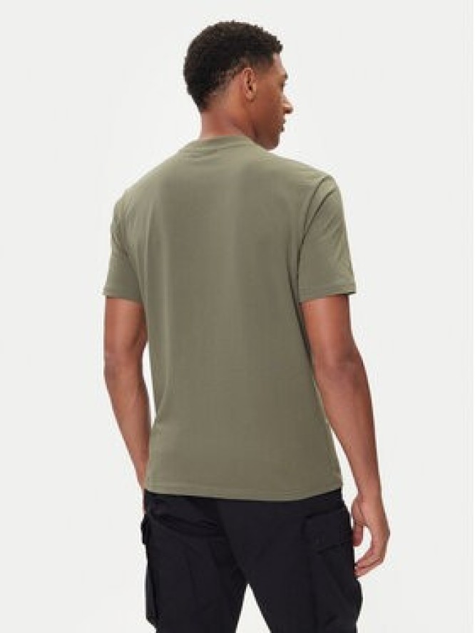 Napapijri T-Shirt Smallbox NP0A88TR Zielony Regular Fit