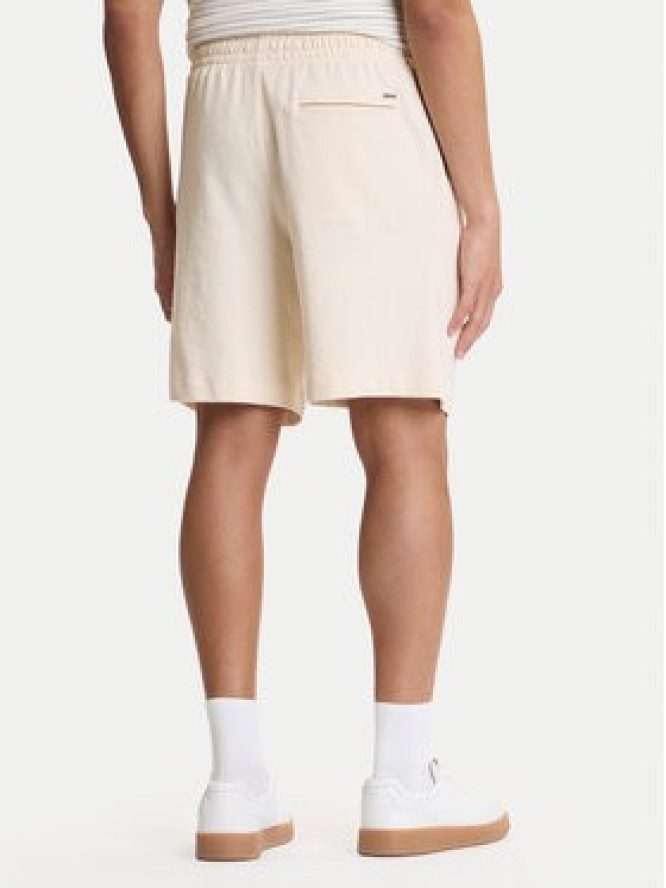 Guess Szorty sportowe M6GD16 K3088 Écru Regular Fit