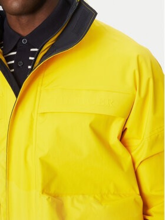 Tommy Hilfiger Kurtka przejściowa Regatta Mid Length Jacket MW0MW39200 Żółty Loose Fit