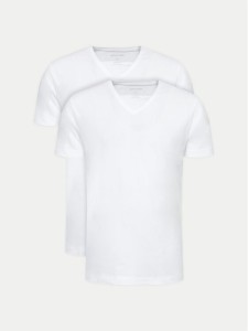 Pierre Cardin Komplet t-shirtów 29991.000.9000 Biały Modern Fit