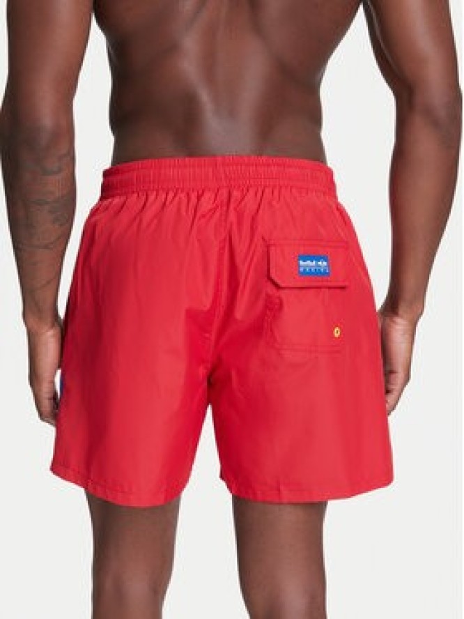 Pepe Jeans Szorty kąpielowe Red Bull Racing RMB10007 Czerwony Regular Fit