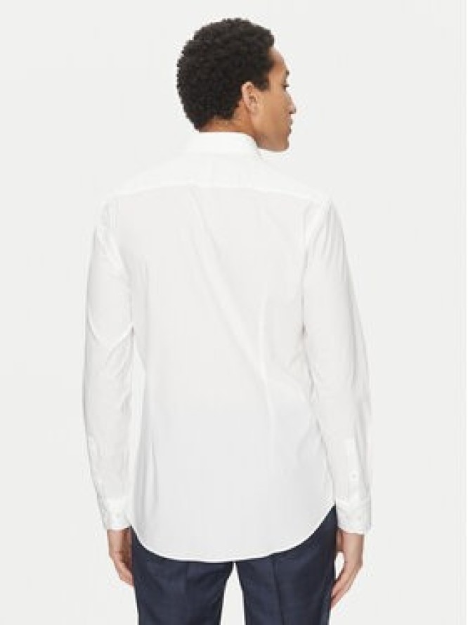 BOSS Koszula Hank 50532804 Biały Slim Fit
