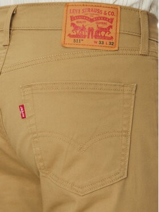Levi's® Jeansy 511™ 04511-3376 Beżowy Slim Fit