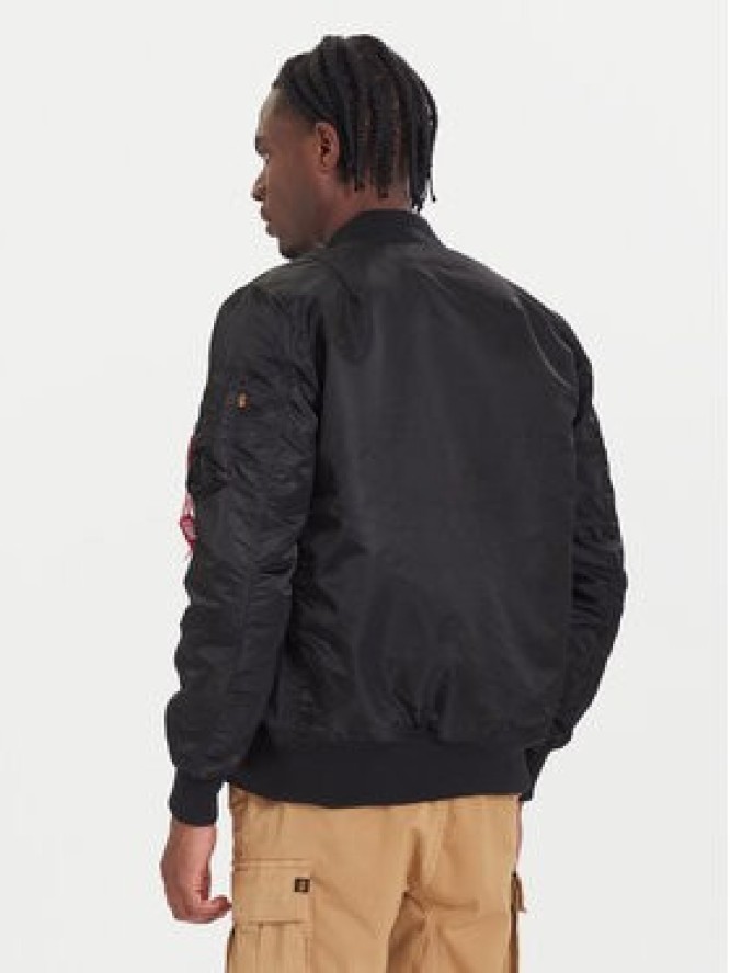 Alpha Industries Kurtka bomber Ma-1 Vf 59 Long 168100 Czarny Slim Fit