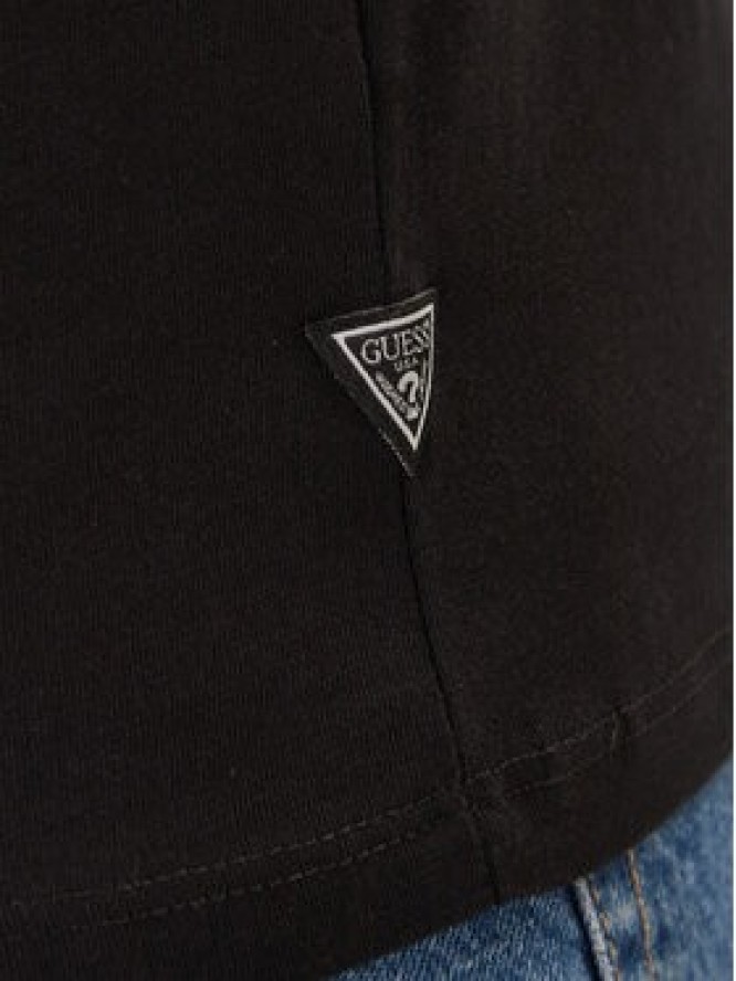 Guess T-Shirt M6RI03 I3Z14 Czarny Regular Fit