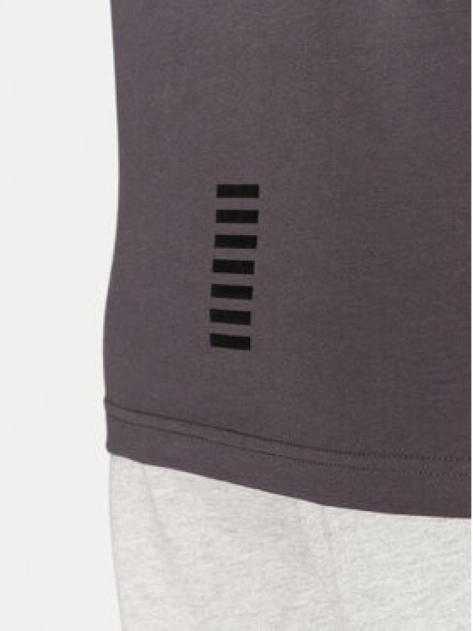 EA7 Emporio Armani T-Shirt 8NPT27 PJVQZ U8115 Szary Regular Fit