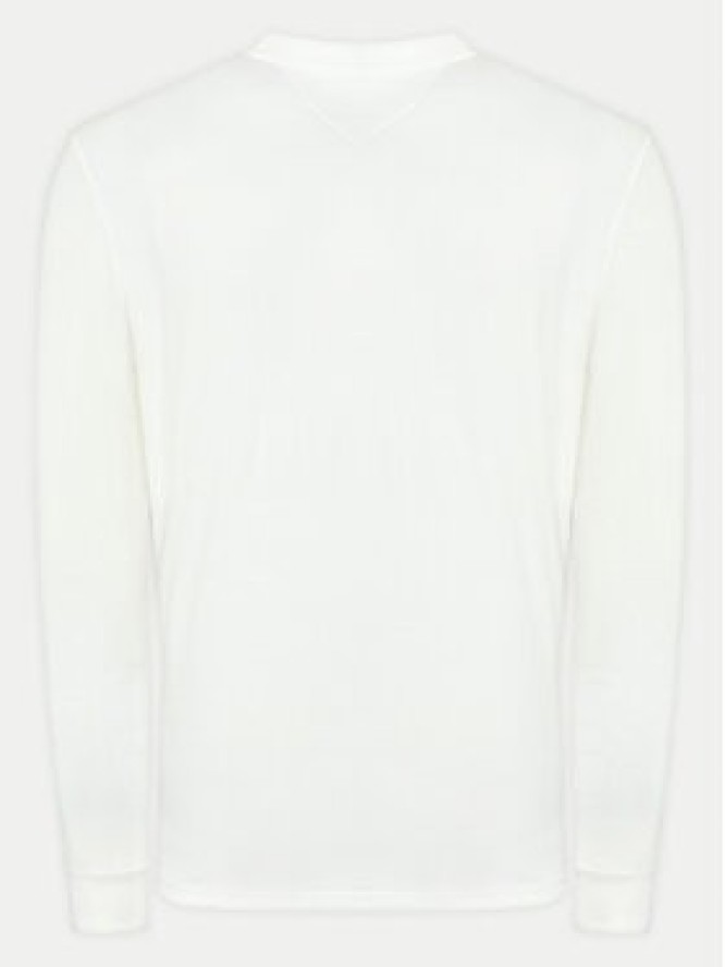 Tommy Jeans Longsleeve Linear DM0DM21138 Biały Slim Fit