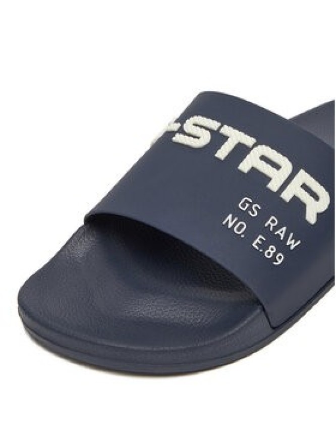 G-Star Raw Klapki SS25-3C096-M Granatowy