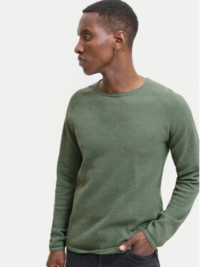 Jack & Jones Sweter Hill 12157321 Zielony Regular Fit