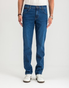 MĘSKIE SPODNIE JEANSOWE WRANGLER TEXAS SLIM GAME ON W12ST112E 112126517