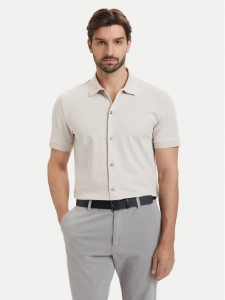 BOSS Koszula H-Powell 102 50560014 Beżowy Regular Fit