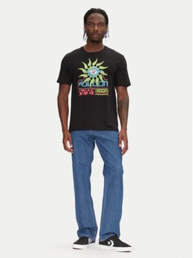 Volcom T-Shirt Realityfab A3512555 Czarny Loose Fit