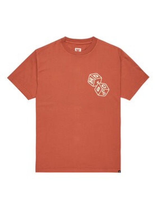 DC Shoes T-Shirt High Rollin EDYZT04367 Pomarańczowy Regular Fit
