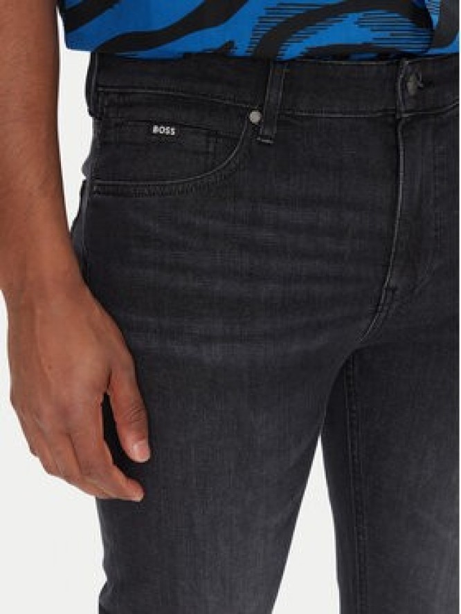BOSS Jeansy H-Delaware 50520851 Szary Slim Fit