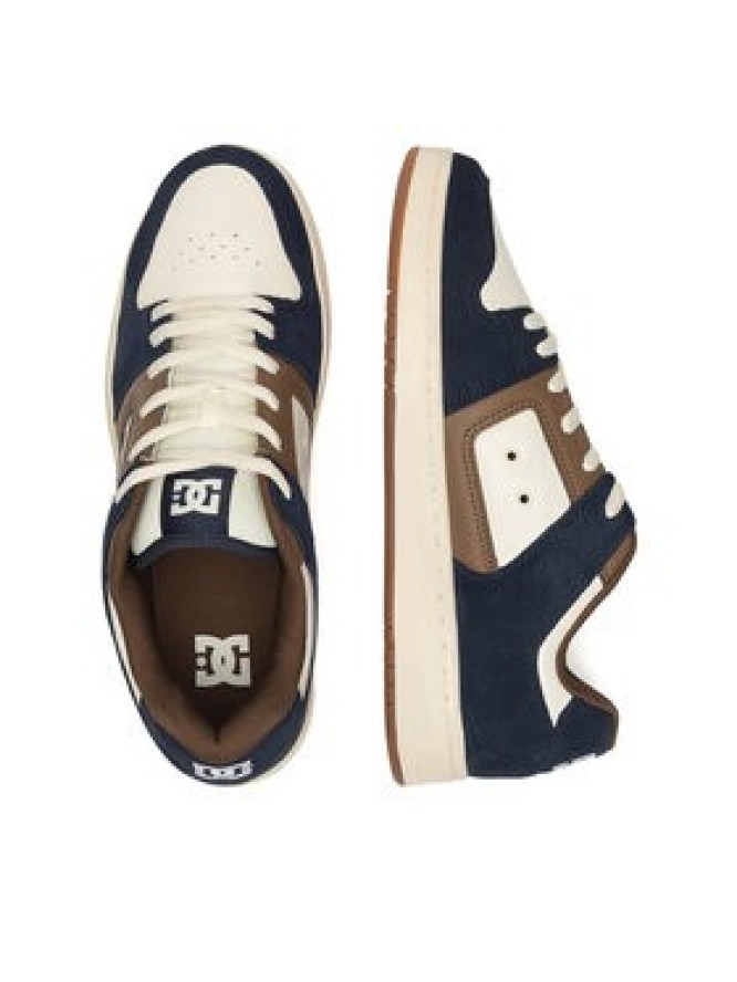 DC Shoes Sneakersy MANTECA 4 ADYS100765-TBN Granatowy