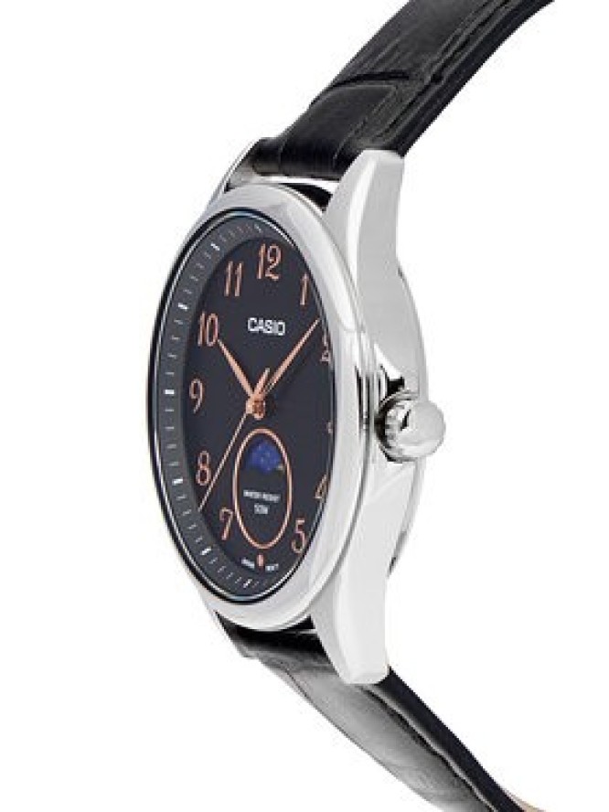 Casio Zegarek MTP-M110L-1AVER Czarny