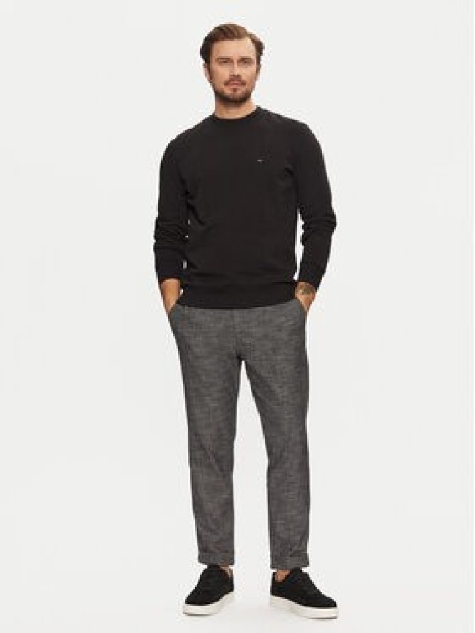 Tommy Hilfiger Bluza Essential MW0MW37237 Czarny Regular Fit