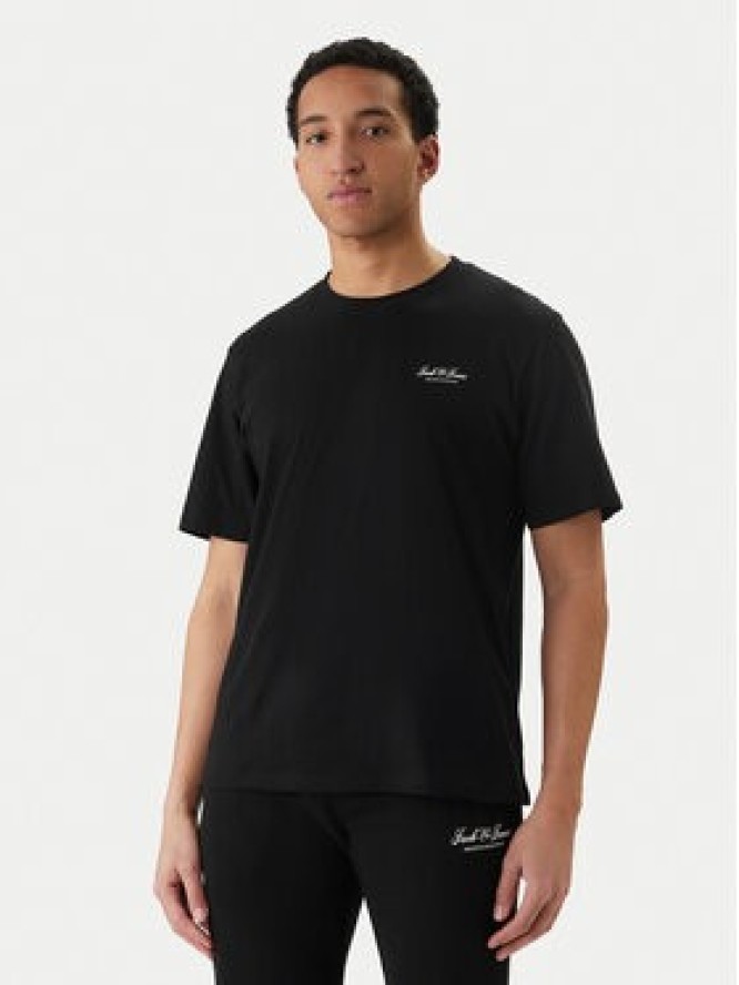 Jack & Jones T-Shirt Earchive 12297641 Czarny Regular Fit