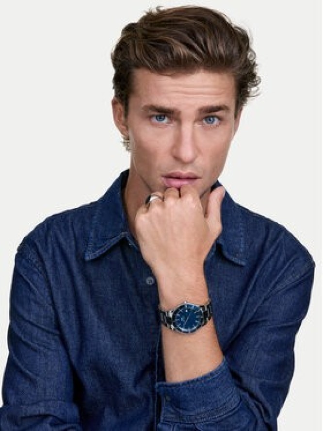 Daniel Wellington Zegarek Iconic Paradigma 40 DW00100820 Granatowy