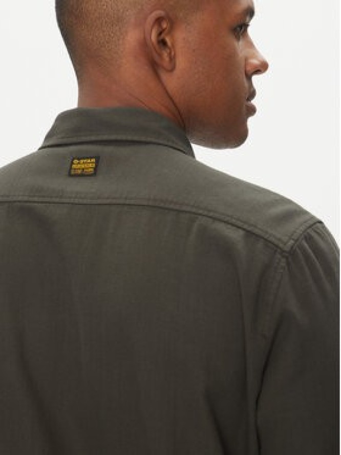 G-Star Raw Koszula Marine D24963-D454 Brązowy Slim Fit