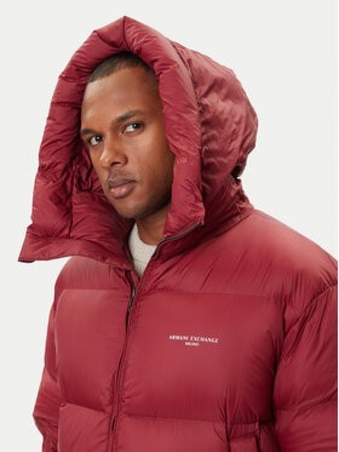 Armani Exchange Kurtka puchowa XM001115 AF16589 UA328 Czerwony Regular Fit