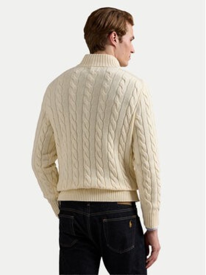 Polo Ralph Lauren Sweter 710810841015 Beżowy Regular Fit