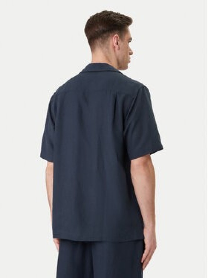 Guess Koszula F6GH01 WN202 Granatowy Regular Fit