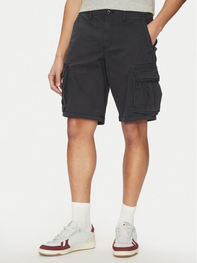 Gap Szorty materiałowe 880822-02 Czarny Relaxed Fit