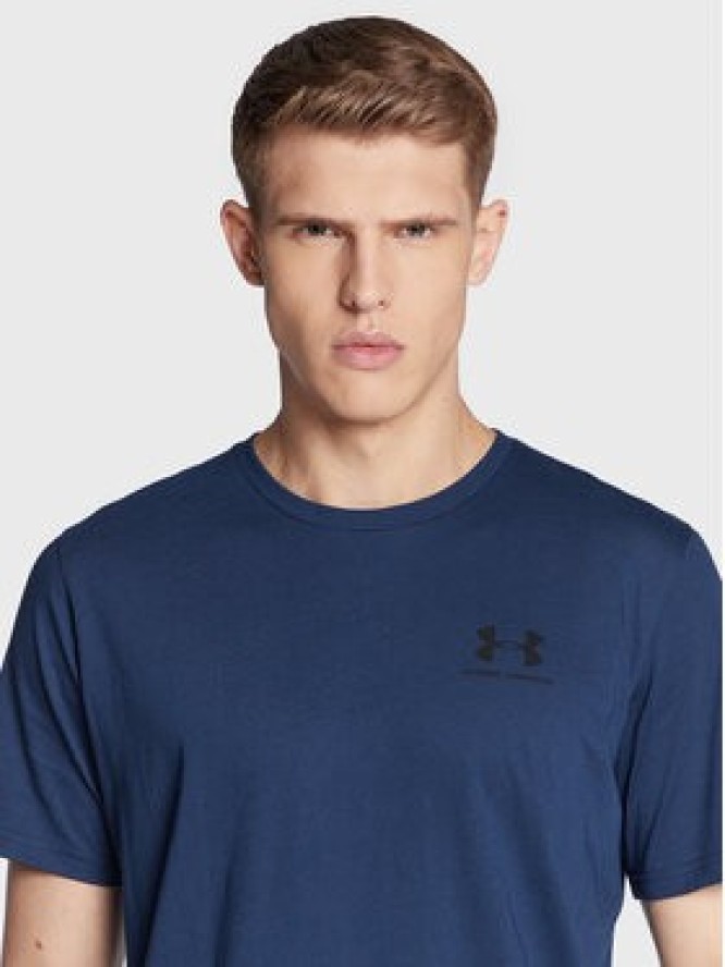 Under Armour T-Shirt Ua Sportstyle 1326799 Granatowy Loose Fit