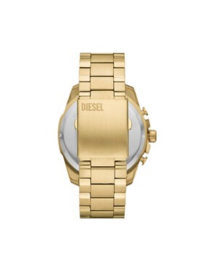 Diesel Zegarek Mega Chief DZ4642 Złoty