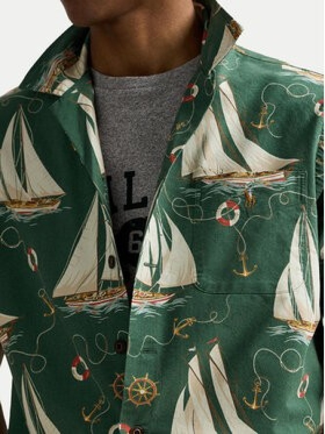 Polo Ralph Lauren Koszula 710971217001 Zielony Classic Fit