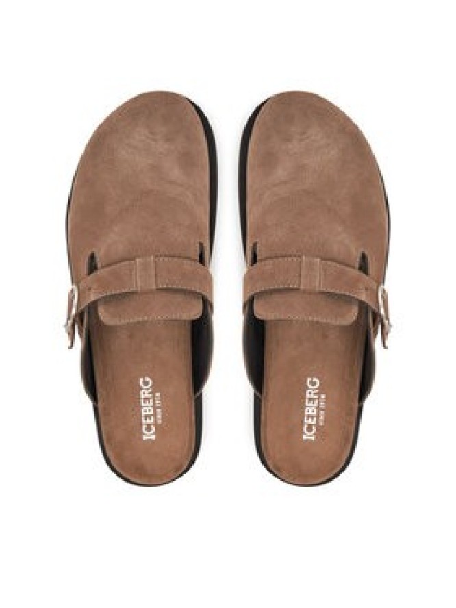 Iceberg Klapki IU176001 IU1760 Brązowy