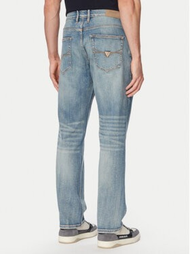 Guess Jeansy M6GAR7 D0866 Niebieski Regular Fit