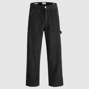 Chino Jack & Jones Alex sztruksowy cieśla czarny