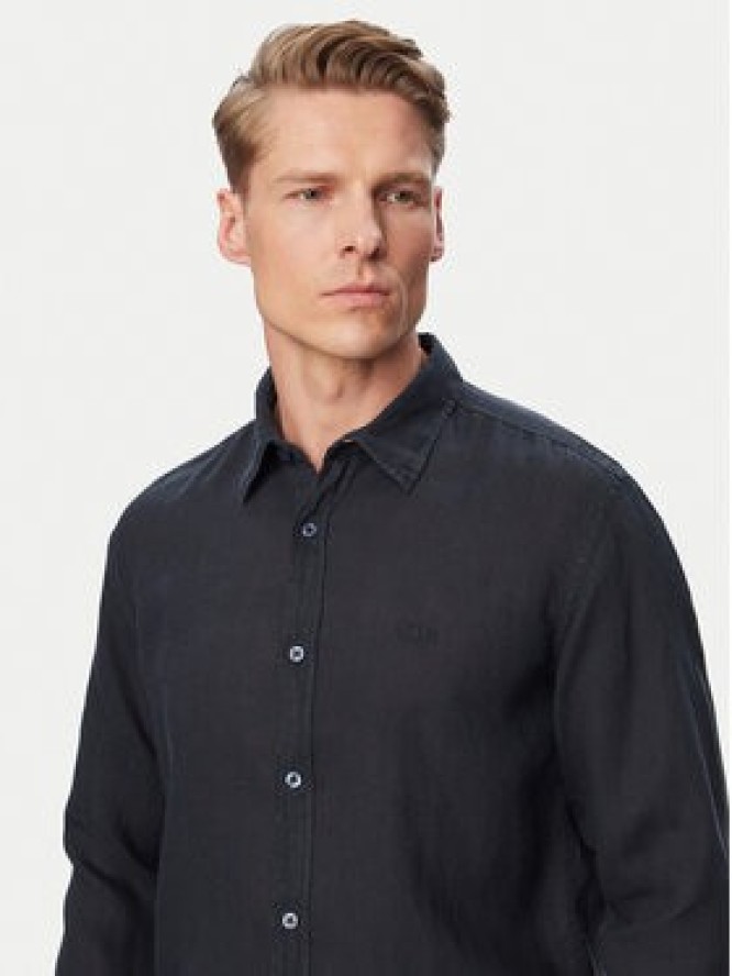 BOSS Koszula Relegant 50567579 Granatowy Regular Fit