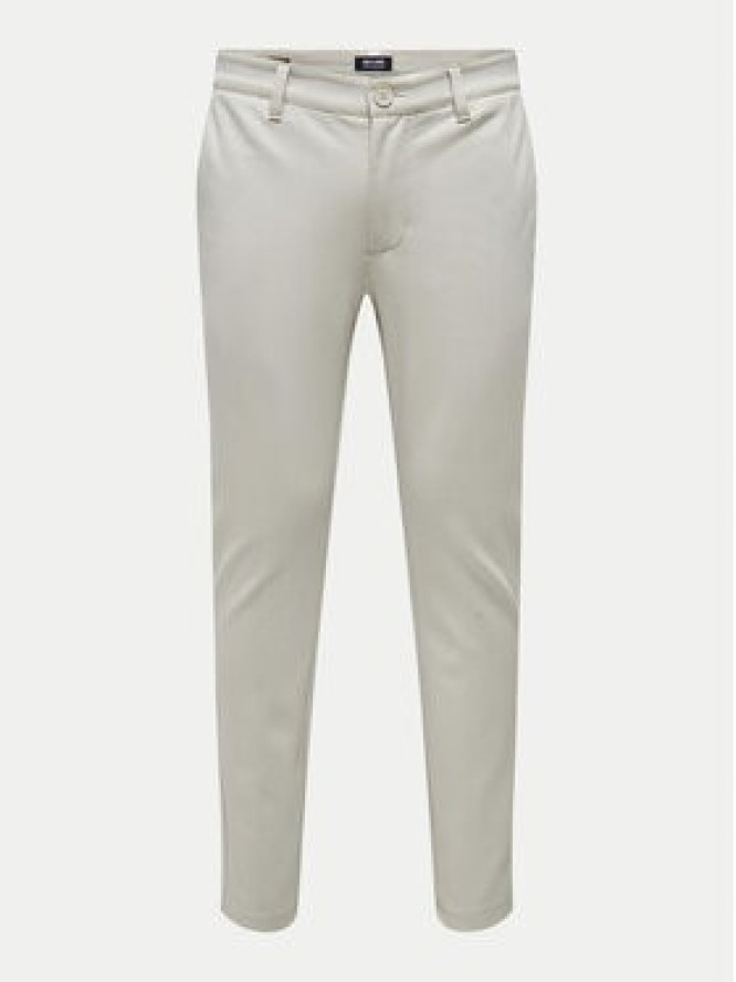 Only & Sons Chinosy Mark 22010209 Écru Slim Fit