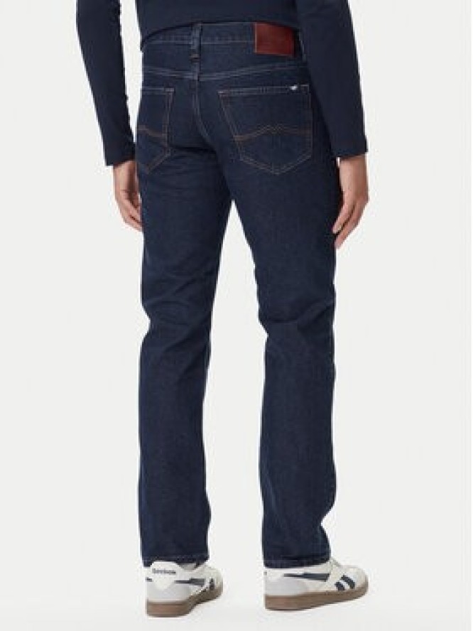 Mustang Jeansy Tramper 1016838 Granatowy Straight Fit