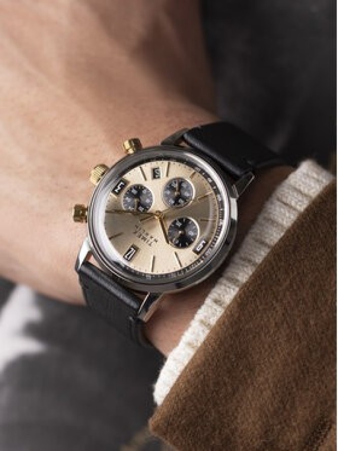 Timex Zegarek Marlin® Quartz Chronograph TW2W60300 Czarny