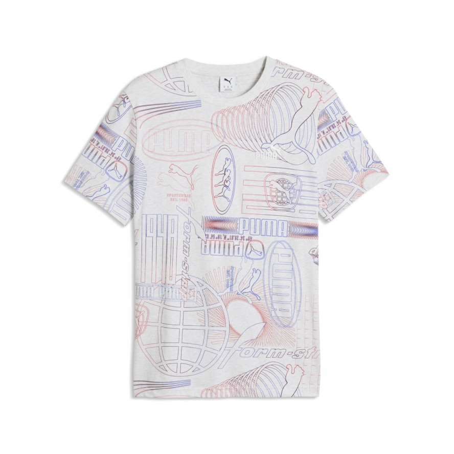 Męska koszulka Essentials Printed Graphic PUMA
