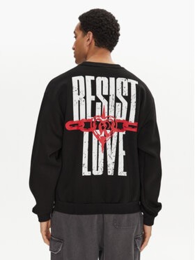 Karl Kani Bluza Resist Love 60200036 Czarny Regular Fit