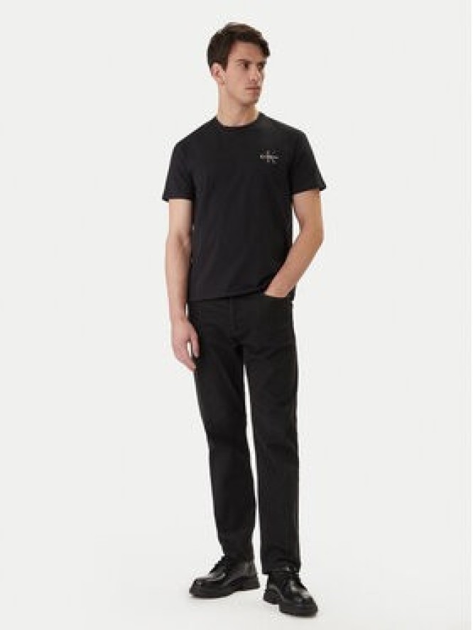 Calvin Klein Jeans T-Shirt LV04RF278G Czarny Regular Fit