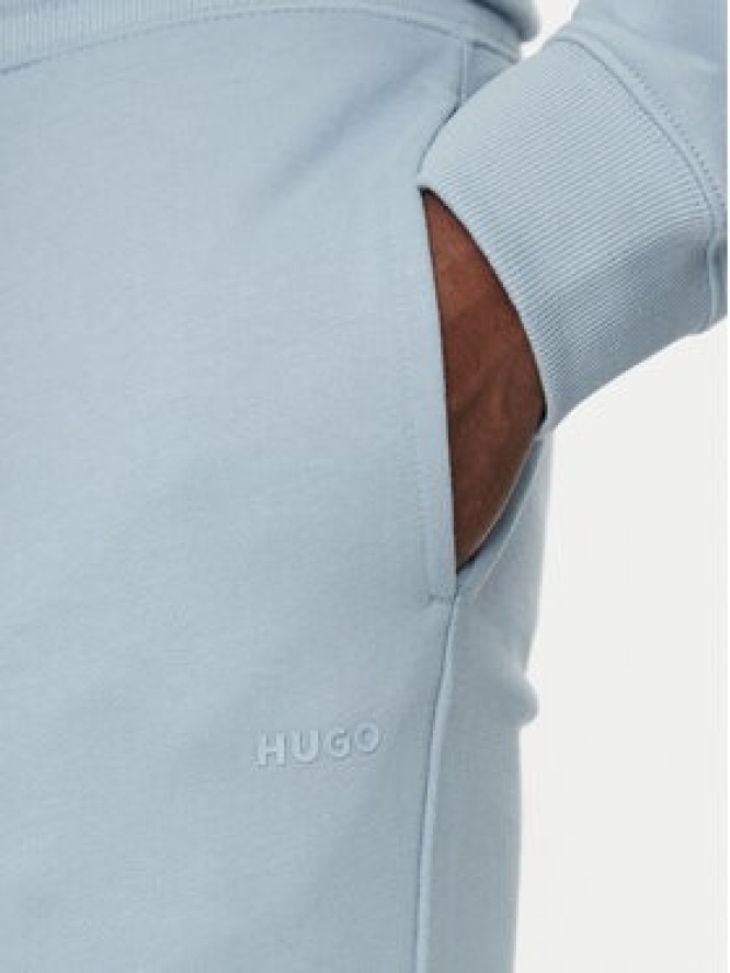 HUGO Spodnie dresowe Dayote232 50489617 Błękitny Regular Fit