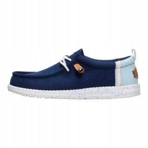 HeyDude Męskie Mokasyny Wally Summer Linen