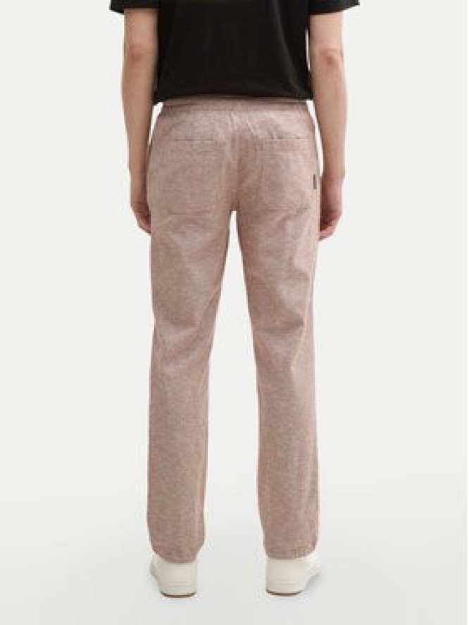 Tom Tailor Spodnie materiałowe 1044716 Beżowy Regular Fit