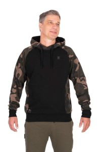 Bluza Z Kapturem Męska Wędkarska Fox Black Camo Premium 310 Hoodie
