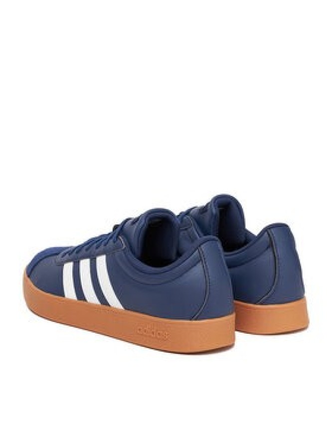 adidas Sneakersy VL COURT BASE JR2212 Granatowy