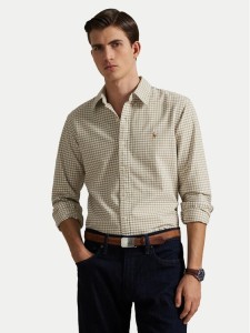 Polo Ralph Lauren Koszula 710852744004 Beżowy Slim Fit