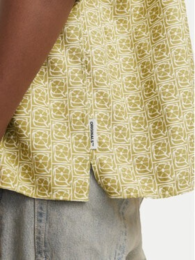 Jack & Jones Koszula Marshall 12271103 Żółty Wide Fit