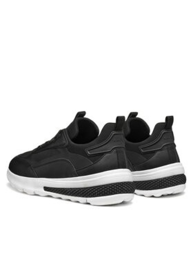 Geox Sneakersy U Spherica Actif U45BAD 0119B C9999 Czarny