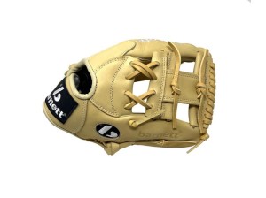 Rękawice baseballowe skórzane FL-115 RH beżowe, leworęczne